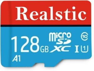 Realstic Ultra 128gb MMC Ultra 128 GB MicroSD Card Class 10 130 MB/s Memory Card Compatible with Computer, Tablet