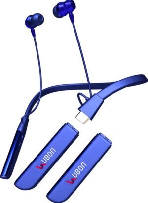 electricbass cl 35 bluetooth wireless neckband with 100 hours of playtime black colour Bluetooth (Blue, On the Ear)