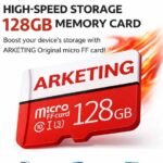 ARKETING MKM 010 QRX 128 128 GB Class 3 Class 10 120 MB/s Memory Card Compatible with Mobile, Tablet, Camera