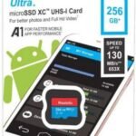 Realstic 256GB-Rl-mmc-051 Ultra 256 GB MicroSDXC Class 10 130 MB/s Memory Card Compatible with Camera, Computer, Mobile, Tablet