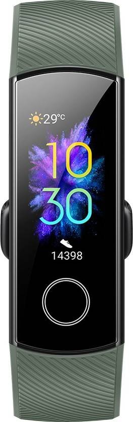 Honor Band 5 (Olive Green Strap, Size : Regular)