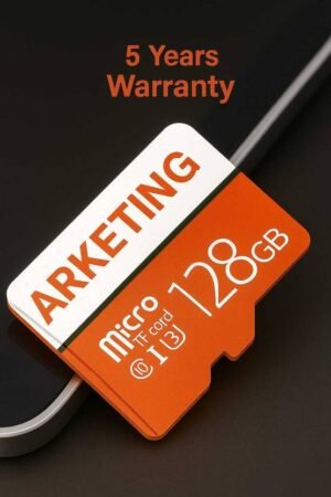 ARKETING CS/128 BU/128 128 GB Ultra SDHC Class 10 120 MB/s Memory Card Compatible with Mobile, Tablet