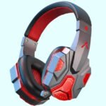 ADCOM Cyberpunk Wireless Gaming 50ms Low Latency, 40mm Drivers & ENC Detachable Mic Bluetooth (Black, On the Ear)