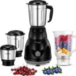 Skystar Diamond 4 Jar 750 W Juicer Mixer Grinder (Diamond Powerful 750W Juicer Mixer Grinder For Grinding, Mixing, Juicing | 4 Jars | Black)