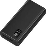 FAHIG 30000 mAh 22.5 W Compact Pocket Size Power Bank (Black, Lithium Polymer, Quick Charge 2.0, Fast Charging for Earbuds, Laptop, Trimmer, Tablet, Mobile, Smartwatch, Speaker)