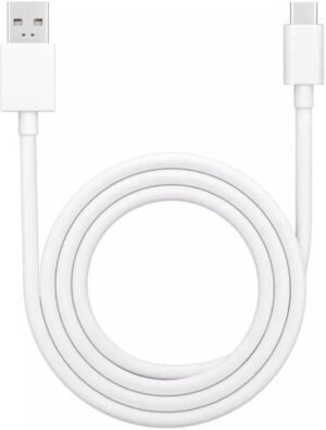 OPPO USB Type C Cable 8 A 1 m 80W,67W,65W,50W,45W,33W,30W SUPERVOOC Charger, up to 80W Max*(11V/7.3A) DL129 SUPERVOOC,VOOC,QC DATA CABLE USB-A TO USB-C (Compatible with OPPO Reno10Pro|11Pro|12|12Pro|K13|F29Pro|Reno13Pro|Reno13|Find X8|Find X8 Pro, White, One Cable)