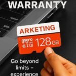 ARKETING E128 N128 128 GB MMC Micro Card Class 10 120 MB/s Memory Card Compatible with Mobile, Tablet
