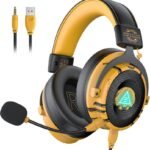 EKSA E900PRONCMY Wired Gaming (Yellow, On the Ear)