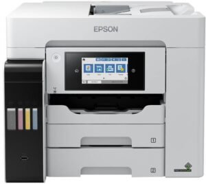 Epson EcoTank L6580 Multi-function WiFi Color Ink Tank Printer (Color Page Cost: 36 Paise | Black Page Cost: 12 Paise) with Ultra-high Page Yield Up to 13500 pages, Duplex Printing & 4.3