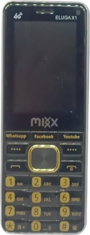 MIXX ELUGA XI DUAL ANDROID KEYPAD + TOUCSCREEN PHONE (Black, 16 GB) (1 GB RAM)