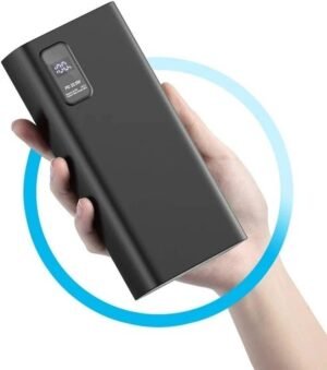 Iqoniqe 25000 mAh 22 W Compact Pocket Size Power Bank (Black, Lithium Polymer, Fast Charging for Mobile, Earbuds, Smartwatch, Speaker)