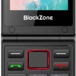 BlackZone FLIPPER Dual Screen 2.4 & 1.8 Inch Dual Micro SIM (Red)
