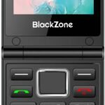 BlackZone FLIPPER Dual Screen 2.4 & 1.8 Inch Dual Micro SIM (Silver)