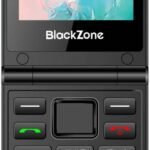 BlackZone FLIPPER Dual Screen 2.4 & 1.8 Inch Dual Micro SIM (Black)