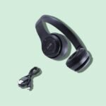 AIZINA Fold Wireless Bass Wave Bass Channel_UK Bluetooth & Wired (Black, On the Ear)