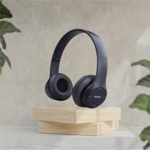 AIZINA Travel Fold Bluetooth Bass Impact Signature Sound_DZ Bluetooth & Wired (Black, On the Ear)