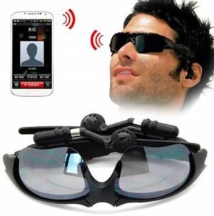 RZON Wireless Bluetooth Headset Sports Bluetooth Sunglasses Headphone_20 (Black)