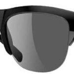 TULUA T-Unisex Wireless Bluetooth Headset Sports Bluetooth Smart Sunglasses (Black)