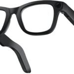 WeRock Smart Glasses Hidden HD Camera Motion Capture | Lightweight Frame Wearable W152 (Black)