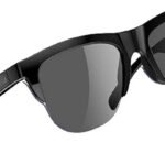 WeRock Stylish Wearable Tech Smart Glasses with Bluetooth Audio Open-Ear Sound R63 (Black)