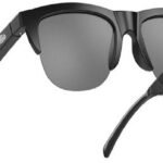 RZON Bluetooth Smart Sunglasses Touch Control Music Calling with UV Filtered Lens_04 (Black)