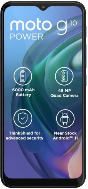 Motorola G10 Power (Aurora Grey, 64 GB) (4 GB RAM)