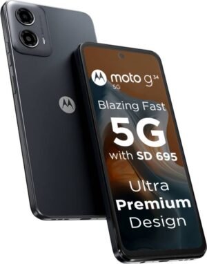Motorola G34 5G (Charcoal Black, 128 GB) (8 GB RAM)