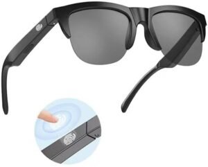 PAPLAJ ENTERPRISES Glasses Wireless Bluetooth Sunglasses Open Ear Music & Hands-Free Calling (Black)