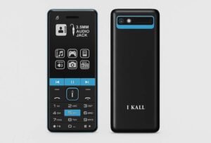 I Kall K42 (Black + sky blue)