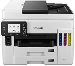 Canon GX7070 All-in-One (with FAX) Wireless (Colour) Business Printer Multi-function Color Ink Tank Printer