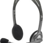 Logitech H-110 Wired (Black, On the Ear)