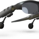 RECTITUDE High Quality Music Sport Sunglasses, Portable Wireless Best Riding (Black)