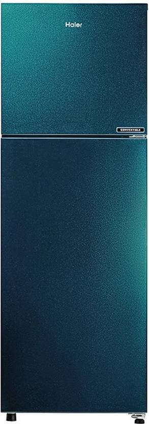 Haier 240 L Frost Free Double Door Top Mount 2 Star Convertible Refrigerator (Sparkle Blue, HRF-2902BSB-P)