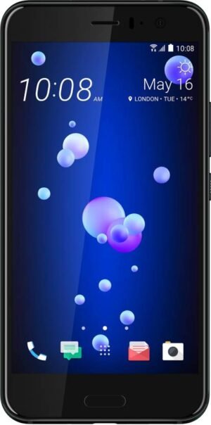HTC U11 (Brilliant Black, 128 GB) (6 GB RAM)