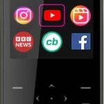 I Kall I1 Pro – Touch & Type Android Mobile (Black, 16 GB) (2 GB RAM)