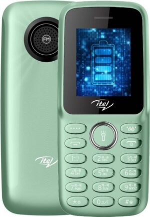 itel it2163s 4.5cm,1200mAh,BT Caller,12+1 Month Warranty with 111 Days Replacement (Light Green)