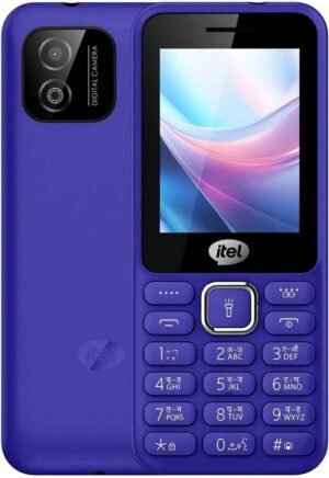 itel it5027 Slim Keypad Mobile | 2.4 inch Display| Type C Charging (Blue)