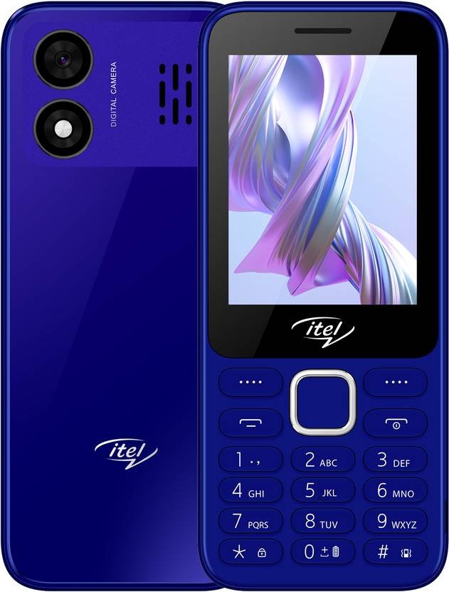 itel it5330 | 2.8 inch Big Display | 1900 mAh Battery | Kingvoice (Blue)