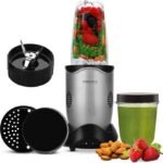 Corvell NUTRIO Juicer Mixer Grinder Smoothie Maker 500 W Juicer Mixer Grinder (NUTRIO | 2 Jars | Black, Silver)