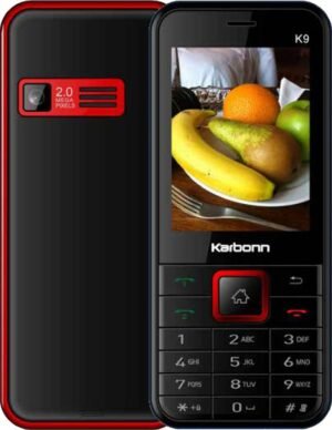 KARBONN Jumbo K9 Keypad Mobile Phone 2.4inch LCD2 MP Camera,1800mAh Battery,FM Vibratore (Black, Red)