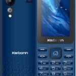 KARBONN K1Sleek Dual Sim keypad Mobile 2.4inch LCD 1200mAh Battery Expandable up to 32GB (Dark Blue)