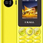I Kall K23 -ultimedia Mobile with 1000mAh Battery, Crystal Keypad, Vibration (Yellow)