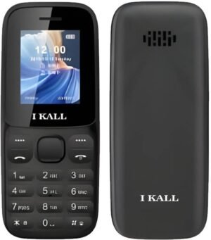 I Kall K28 Mobile Phone - 1.8 Inch Display, 1000mAh Battery, FM Radio, Vibration (Black)