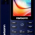 KARBONN K2Stylo,Dual SIM Keypad Mobile 2.4”LCD 1750mAh Battery Type C Memory Card 32GB (Deep Blue)