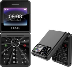 I Kall K42New Folding phone (Black)