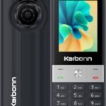 KARBONN K444r Dual SIM Keypad Mobile 2.4 Big Dispaly 1750mAh Battery Memory Card 32GB (Black)