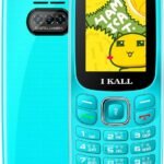 I Kall K52-Feature Phone with 1000mAh Battery, Crystal Keypad, Vibration (Sky Blue)