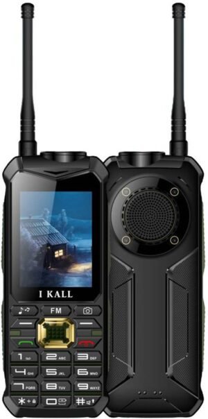 I Kall K777 New Three Sim Support and Power Bank Function (Green, Black)