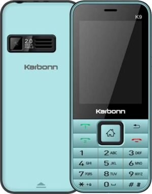 KARBONN K9 Jumbo,Dual Keypad Mobile,2.4 Big LCD,2MP Camera,1800mAh Battery,FM,Vibratore (Sea Green)