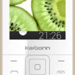 KARBONN K Phone 1 (White, Champagne)
